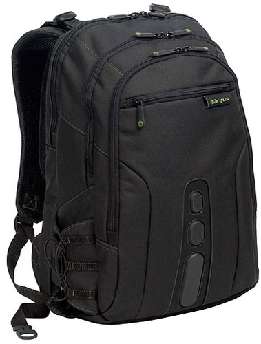 Targus 15.6in Ecospruce Backpack Convenient quick access pocket includes key clip, pen loops, business card holder, acce - TAR - TBB013EU-TAR