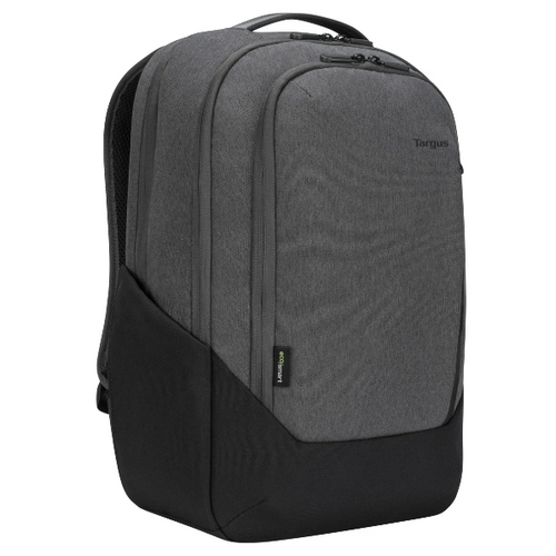 Targus - Cypress Eco Backpack 15.6" Grey Made from 26 recycled plastic water bottles Dedicated padded laptop compartment - TAR - TBB58602GL-TAR