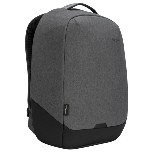 Targus - Cypress Eco Security Backpack 15.6" Grey Made from 26 recycled plastic water bottles Dedicated padded laptop co - TAR - TBB58802GL Targus - Cypress Eco Security Backpack 15.6" Grey Made from 26 recycled plastic water bottles Dedicated padded laptop co - TAR - TBB58802GL