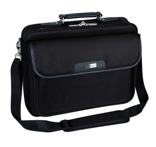 Targus Notepac 15.6in Clamshell Notebook Case Padded notebook computer compartment, Reinforced cushioned handle , Non-Sk - TAR - CN01-TAR