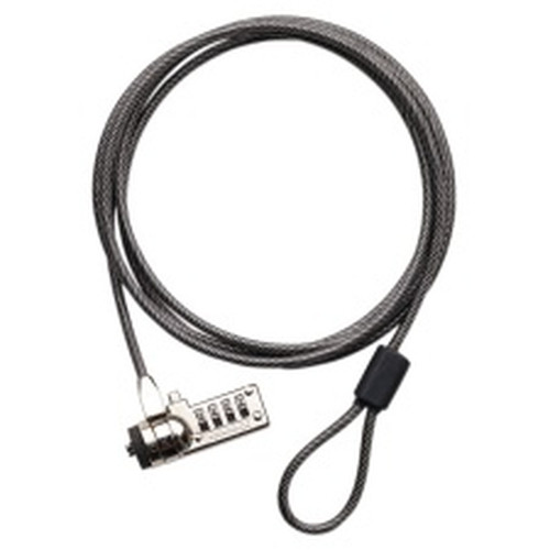 Targus DEFCON T-Lock Resettable Combination Cable Lock Security Base Plate for alternative locking solutions. 2m steel c - TAR - PA410E-TAR