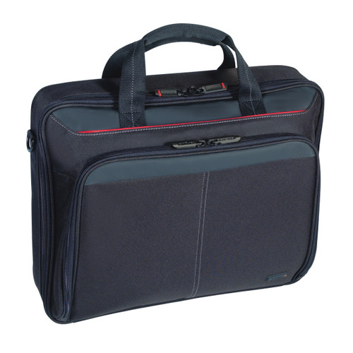 Targus Classic 15-16in Clamshell Case - Black Padded 15.6" laptop section, Adjustable shoulder strap, Compact and lightw - TAR - CN31-TAR