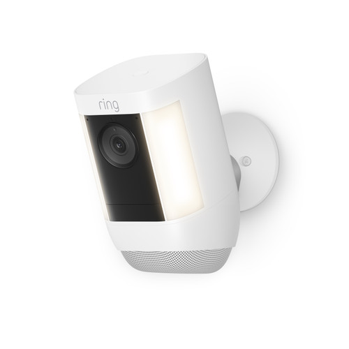 Ring Spotlight Camera Plus Battery (2 Pack) White - TAR - 8SB1S2-WME1 Ring Spotlight Camera Plus Battery (2 Pack) White - TAR - 8SB1S2-WME1