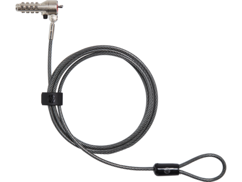 HP Essential Nano Combination Cable Lock 49 x 18 x 9mm One-year limited warranty - TAR - 63B31AA-TAR