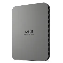LaCie Mobile Drive Secure, 2 TB, 3.2 Gen 1 (3.1 Gen 1), Grey