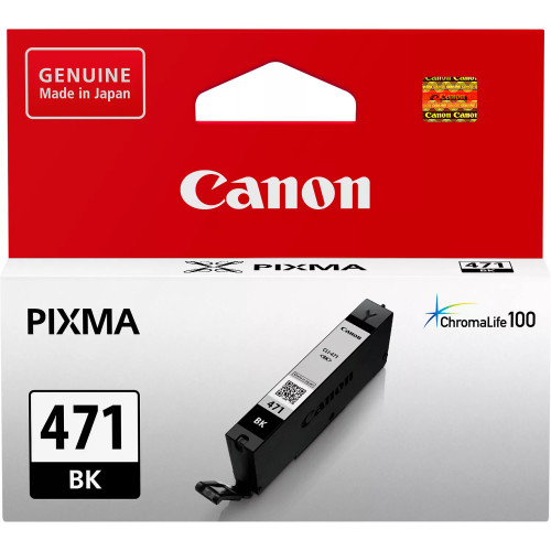 Canon-Ink-CLI-471 BK-MG5740/ MG7740/ TS5040-Yield 1795 - TAR - 0400C001AA-TAR
