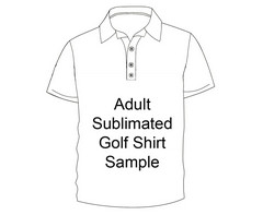Sample - 2XL Custom Unisex Sub Golf Shirt - GSR - Samp-SubGolf001-2XL