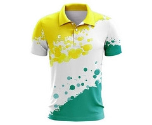 Custom Unisex Small Sublimated Golf Shirt - GSR - SubGolfer001-S
