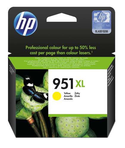 HP 951XL Yellow Ink Cartridge - TAR - CN048AE-TAR
