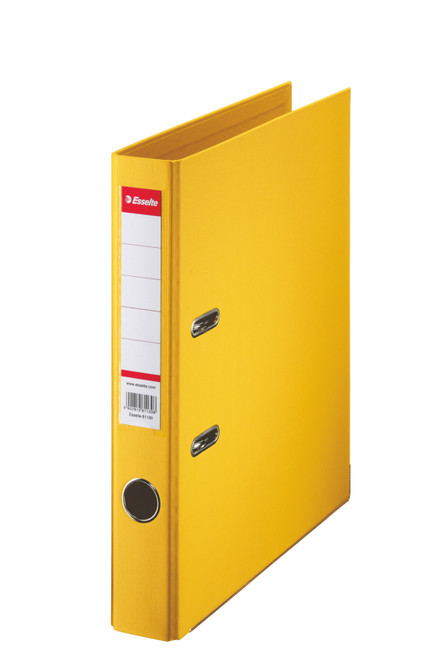 ESSELTE 81141 A4 Polypropylene Mini Lever Arch 50mm Yellow-ALF81208 ESSELTE 81141 A4 Polypropylene Mini Lever Arch 50mm Yellow-ALF81208