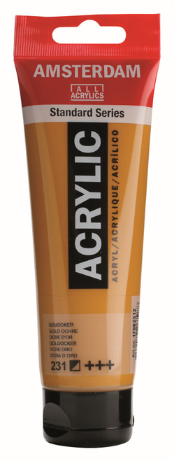 ROYAL TALENS AMSTERDAM Acrylic Colour - 120ml Tube (Gold Ochre)-RT17092312 ROYAL TALENS AMSTERDAM Acrylic Colour - 120ml Tube (Gold Ochre)-RT17092312