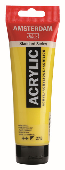 ROYAL TALENS AMSTERDAM Acrylic Colour - 120ml Tube (Primary Yellow)-RT17092752 ROYAL TALENS AMSTERDAM Acrylic Colour - 120ml Tube (Primary Yellow)-RT17092752