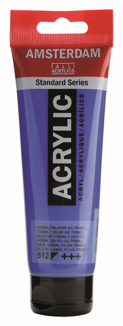 ROYAL TALENS AMSTERDAM Acrylic Colour - 120ml Tube (CobaLight Blue - ULightram.)-RT17095122