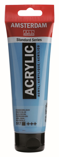 ROYAL TALENS AMSTERDAM Acrylic Colour - 120ml Tube (Kings Blue)-RT17095172