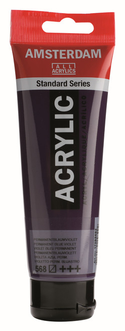 ROYAL TALENS AMSTERDAM Acrylic Colour - 120ml Tube (Perm. Blue Violet)-RT17095682 ROYAL TALENS AMSTERDAM Acrylic Colour - 120ml Tube (Perm. Blue Violet)-RT17095682
