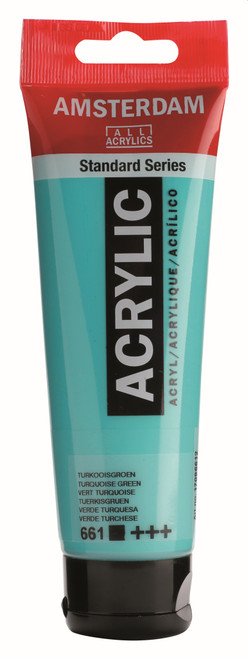ROYAL TALENS AMSTERDAM Acrylic Colour - 120ml Tube (Turquoise Green)-RT17096612 ROYAL TALENS AMSTERDAM Acrylic Colour - 120ml Tube (Turquoise Green)-RT17096612