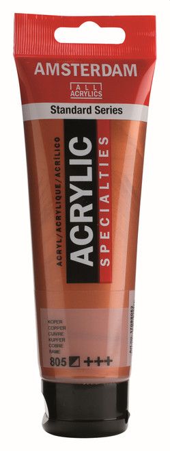 ROYAL TALENS AMSTERDAM Acrylic Colour - 120ml Tube (Copper)-RT17098052 ROYAL TALENS AMSTERDAM Acrylic Colour - 120ml Tube (Copper)-RT17098052