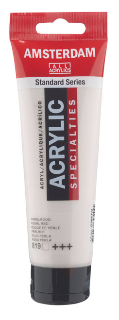 ROYAL TALENS AMSTERDAM Acrylic Colour - 120ml Tube (Pearl Red)-RT17098192