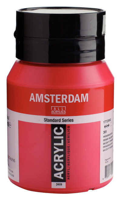 AMSTERDAM Acrylic Tube 500ml Primary Magenta NEW AMSTERDAM Acrylic Tube 500ml Primary Magenta NEW