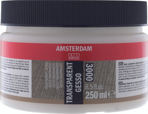 AMSTERDAM Acrylic Gesso Transparent 250ml AMSTERDAM Acrylic Gesso Transparent 250ml