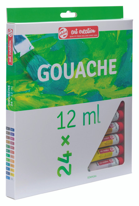 ART CREATION Gouache Colour 24X12ml Set Hs ART CREATION Gouache Colour 24X12ml Set Hs