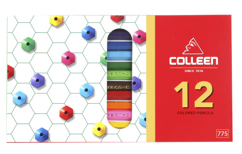 COLLEEN Assorted Pencil Colours 12's-PCL2199 COLLEEN Assorted Pencil Colours 12's-PCL2199