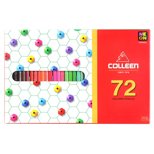 COLLEEN Assorted Pencil Crayons 72's-PCL2799