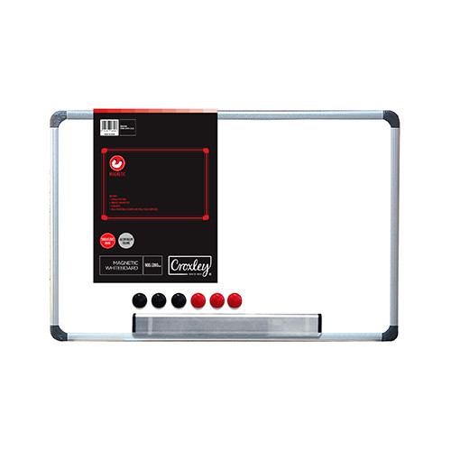 CROXLEY White Board+Accs 900x1200mm Magnetic-BRD0104 CROXLEY White Board+Accs 900x1200mm Magnetic-BRD0104