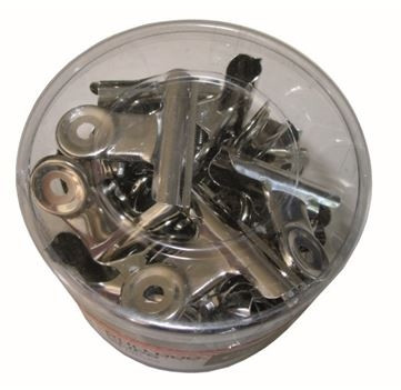 CROXLEY 40mm Bulldog Clips Pack 24's-CLI6350