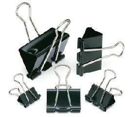 CROXLEY 32mm Fold Back Clip Black Pack of 24's-CLI8302