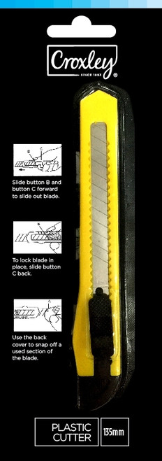 CROXLEY 135mm Plactic Cutter Each-CUT1150