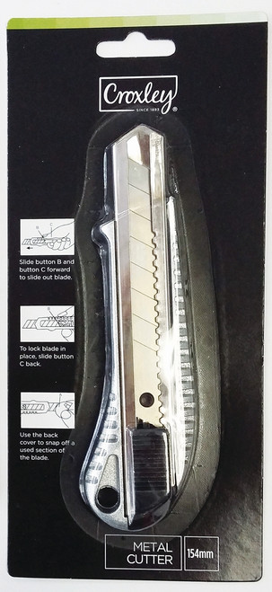 CROXLEY 154mm Metal Cutter Each-CUT2150