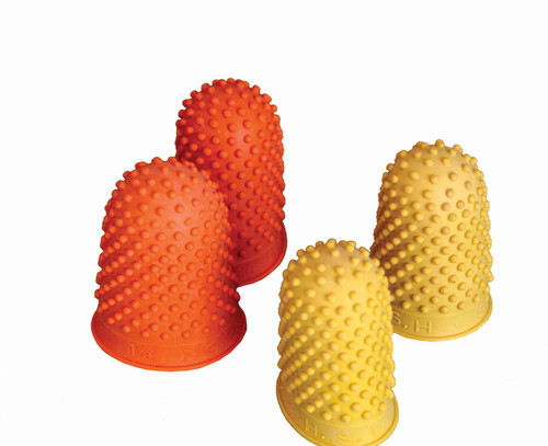 CROXLEY Fingerettes - N0.2 (Yellow) (Packet of 10)-FIN1499