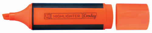 CROXLEY CREATE Orange Highlighter Carded Each-MAR1303