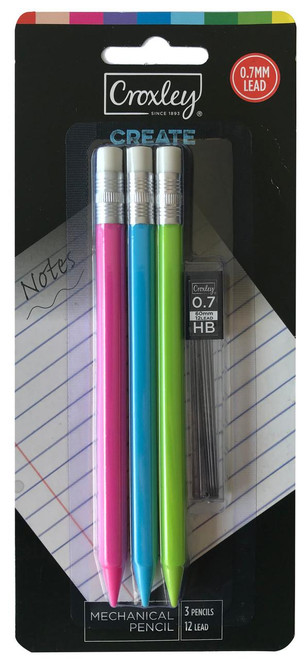 CROXLEY Clutch pencil set 3 mini NEW CROXLEY Clutch pencil set 3 mini NEW