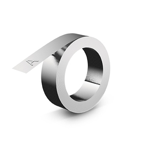 DYMO M1011 Tape - NonAdhesive Stainless Steel - 12mmx6.4m-DS32500 DYMO M1011 Tape - NonAdhesive Stainless Steel - 12mmx6.4m-DS32500