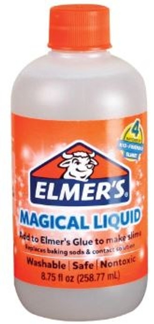 ELMERS Slime Activator Magic Liquid - Clear 259ml Bottle-ELM2079477 ELMERS Slime Activator Magic Liquid - Clear 259ml Bottle-ELM2079477