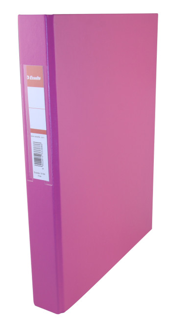 ESSELTE A4 Polypropylene 2 Ring Binder - 25mm (Pink)-RGB14407 ESSELTE A4 Polypropylene 2 Ring Binder - 25mm (Pink)-RGB14407
