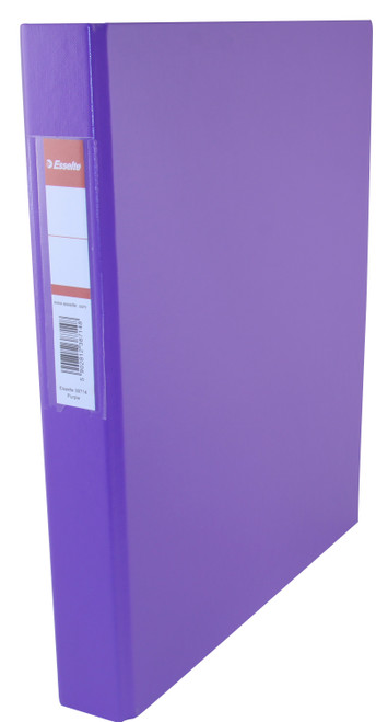 ESSELTE A4 Polypropylene 2 Ring Binder - 25mm (Purple)-RGB14436