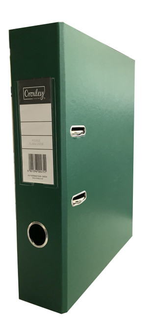 CROXLEY JD1029 Polypropylene Lever Arch Rado File - A4 - 65mm (Green)-ALF102906 CROXLEY JD1029 Polypropylene Lever Arch Rado File - A4 - 65mm (Green)-ALF102906