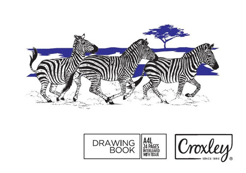CROXLEY JD203  24 Page A4 Landscape Pack of 20-DRA203