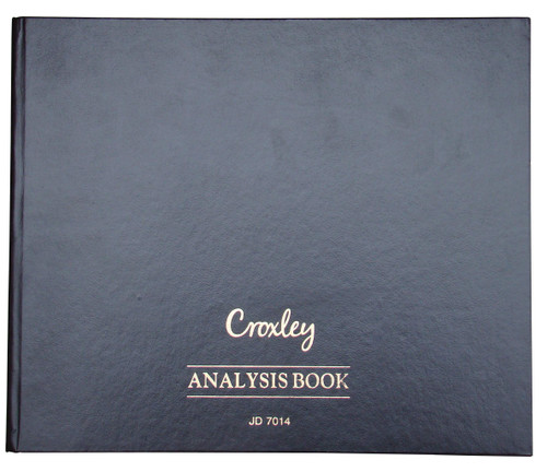 CROXLEY JD7014 Analysis Series 7 Oblong 144 Page 14 Column on 2 Page Cash Each-ANA7014