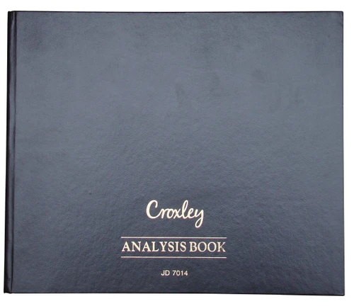 CROXLEY JD7014 Analysis Series 7 Oblong 144 Page 14 Column on 2 Page Cash Each-ANA7014