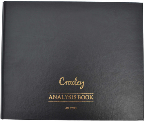 CROXLEY JD7071 Analysis Series 7 Oblong 144 Page 7 Column on 1 Page Cash Each-ANA7071
