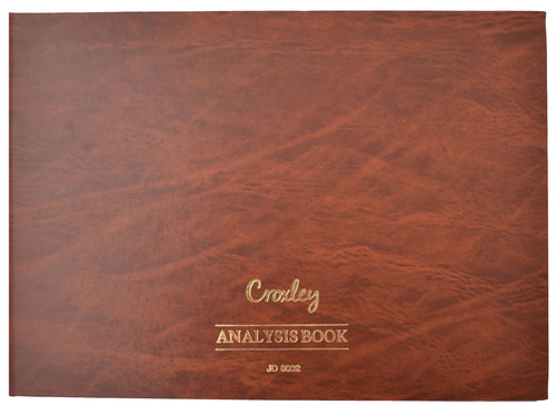 CROXLEY JD8032 Analysis Series 8 Full Bound 32 Column on 2 Page Cash Each-ANA8032