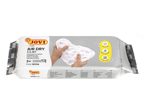 JOVI Air Dry Modelling Clay 1kg White-JOV86