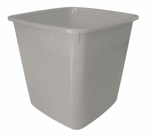 LION BRAND Plastic Bin 17LT Grey Each LION BRAND Plastic Bin 17LT Grey Each