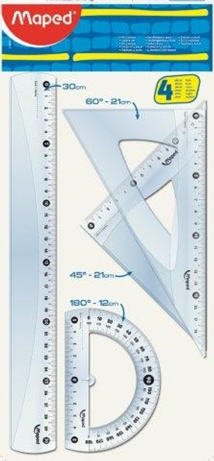 MAPED Drawing Set Essential 4Piece-242830 MAPED Drawing Set Essential 4Piece-242830