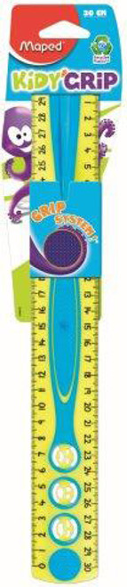 MAPED Ruler 30cm Kiddy'Grip Each MAPED Ruler 30cm Kiddy'Grip Each