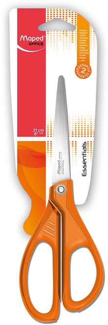 MAPED Scissors 21cm Essential Orange-335713 MAPED Scissors 21cm Essential Orange-335713